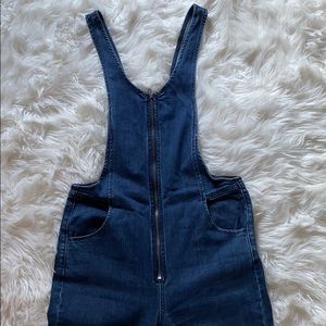Free People | Denim Overalls